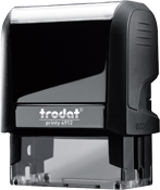 Trodat 4910 Rubber Replacement, (3/8" x 1"), up to 3 lines