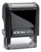 Ideal 4911. Custom Self-Inking Stamp 9/16 in. x 1-1/2 in.