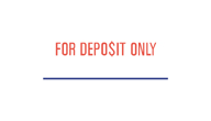 2035 - FOR DEPOSIT ONLY 2035